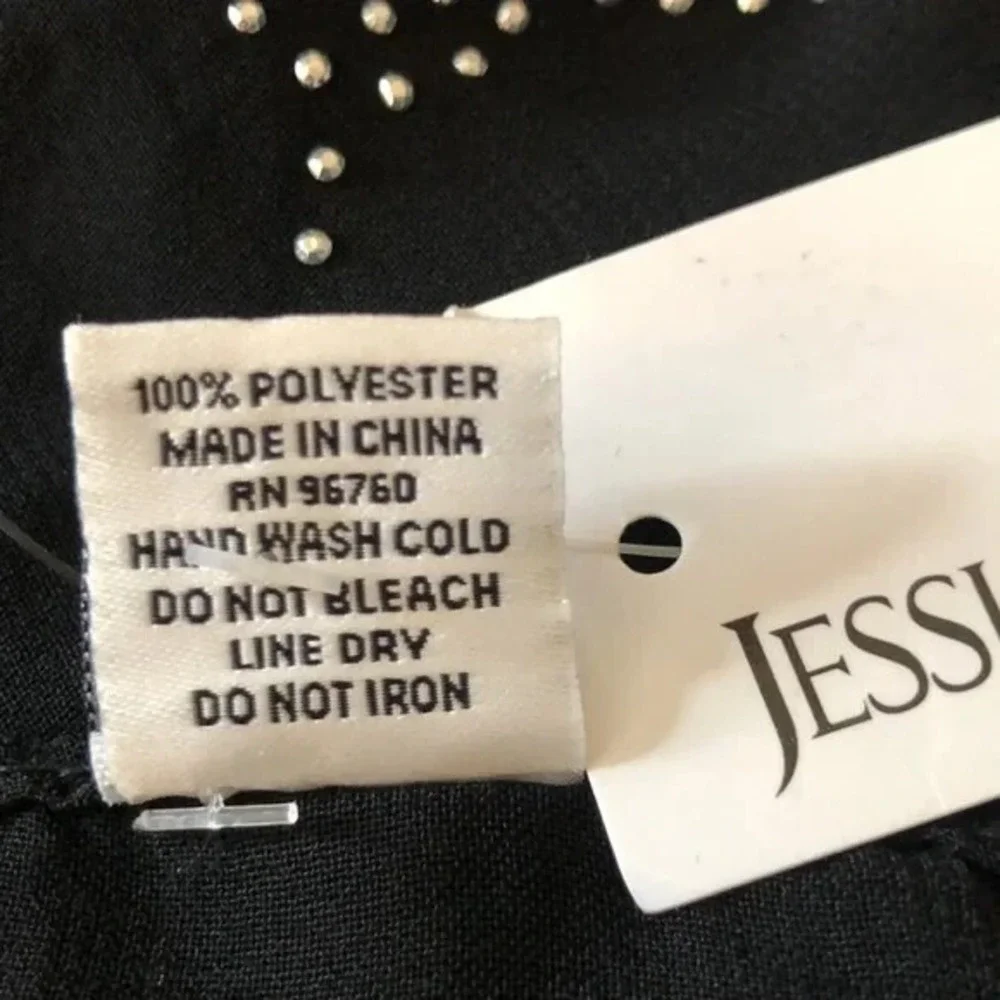 JESSICA MCCLINTOCK OS Bead Adorned Scarf Wrap Evening Formal Cocktail Whimsigoth